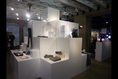 Levis Christmas window display